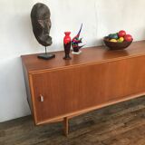 Scandinavian enfilade, 1950 design, vintage teak