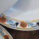 6 flat plates MLV France Art Deco 1930