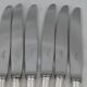 Christofle America, Art Deco 12 table knives, silver-plated, excellent condition.