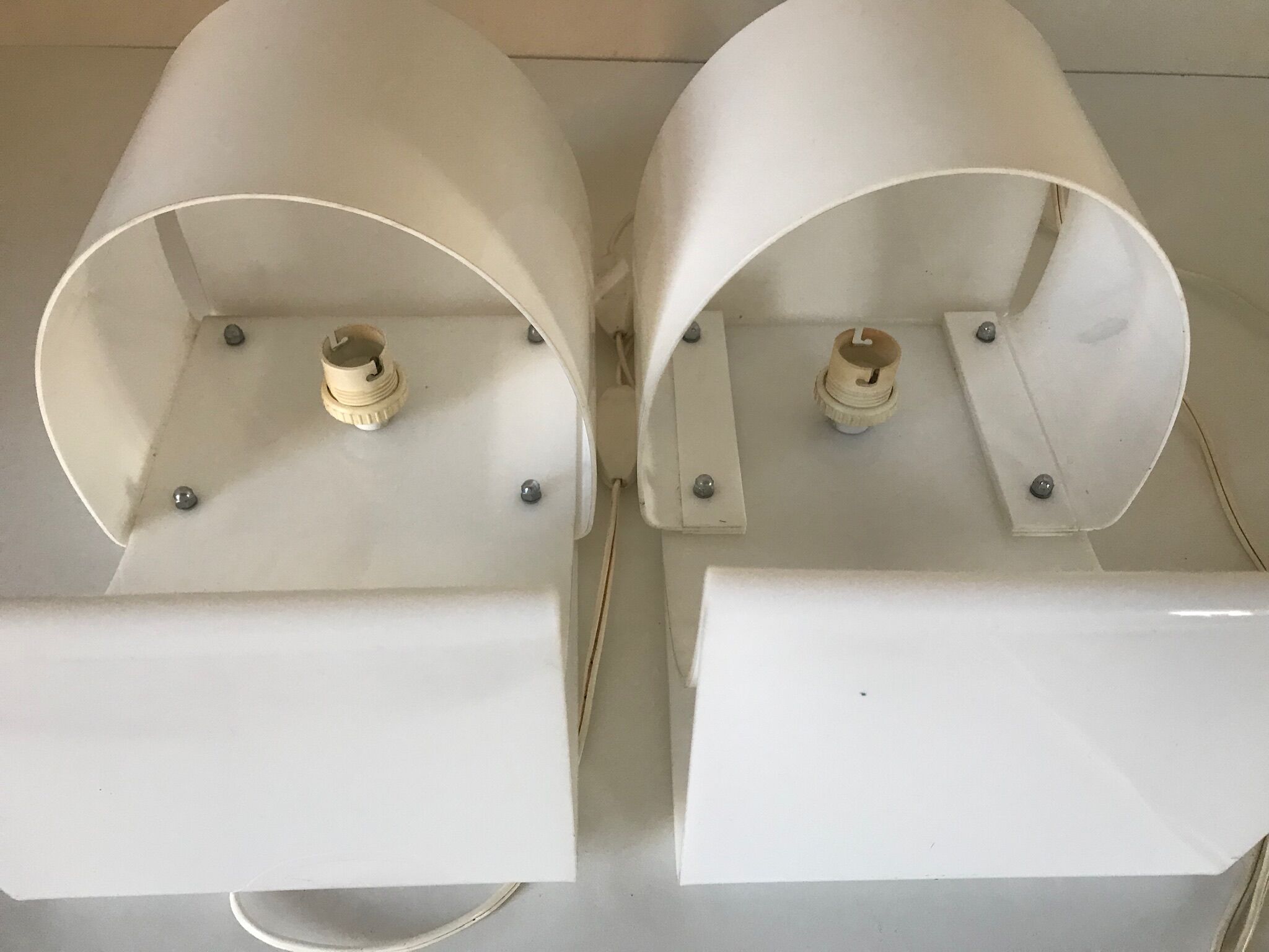 Paire de lampes frère édition Chabrières années 70