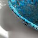 Eruptive ceramic dish from the 60s
