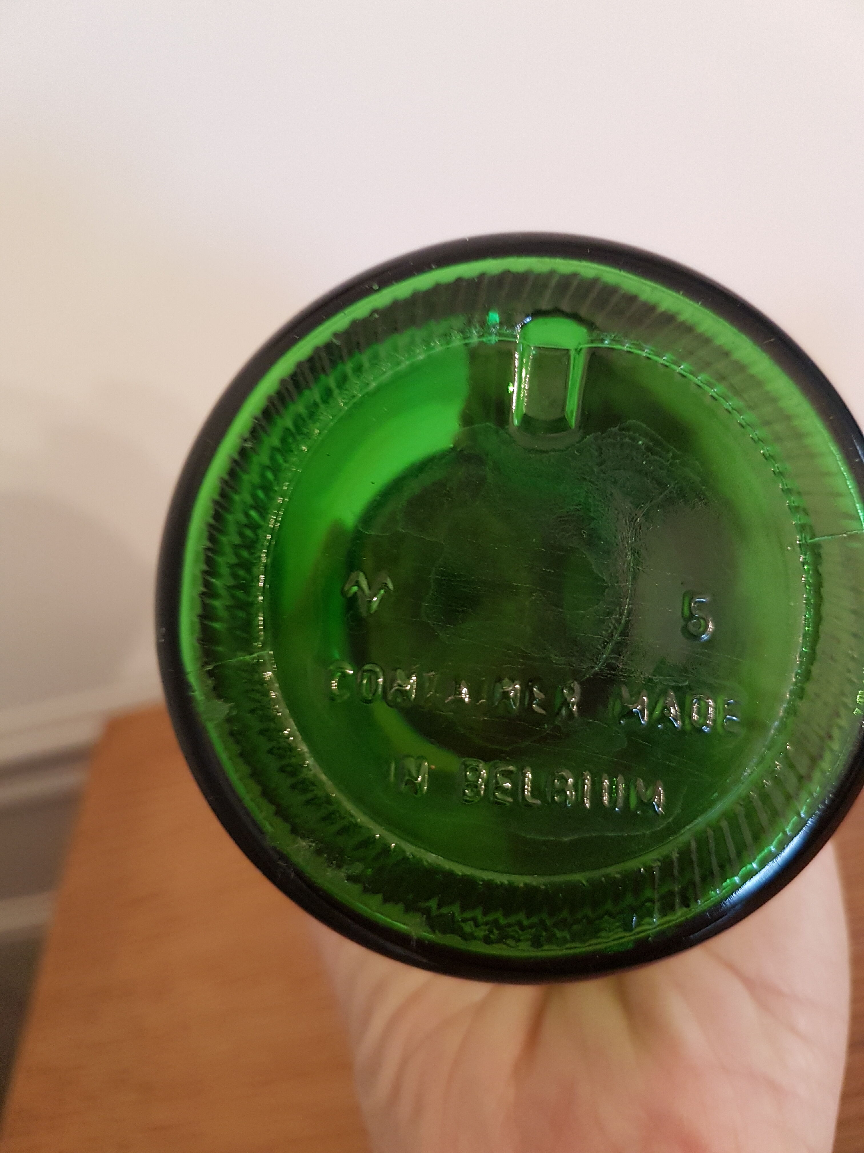 Set of two apothecary bottles