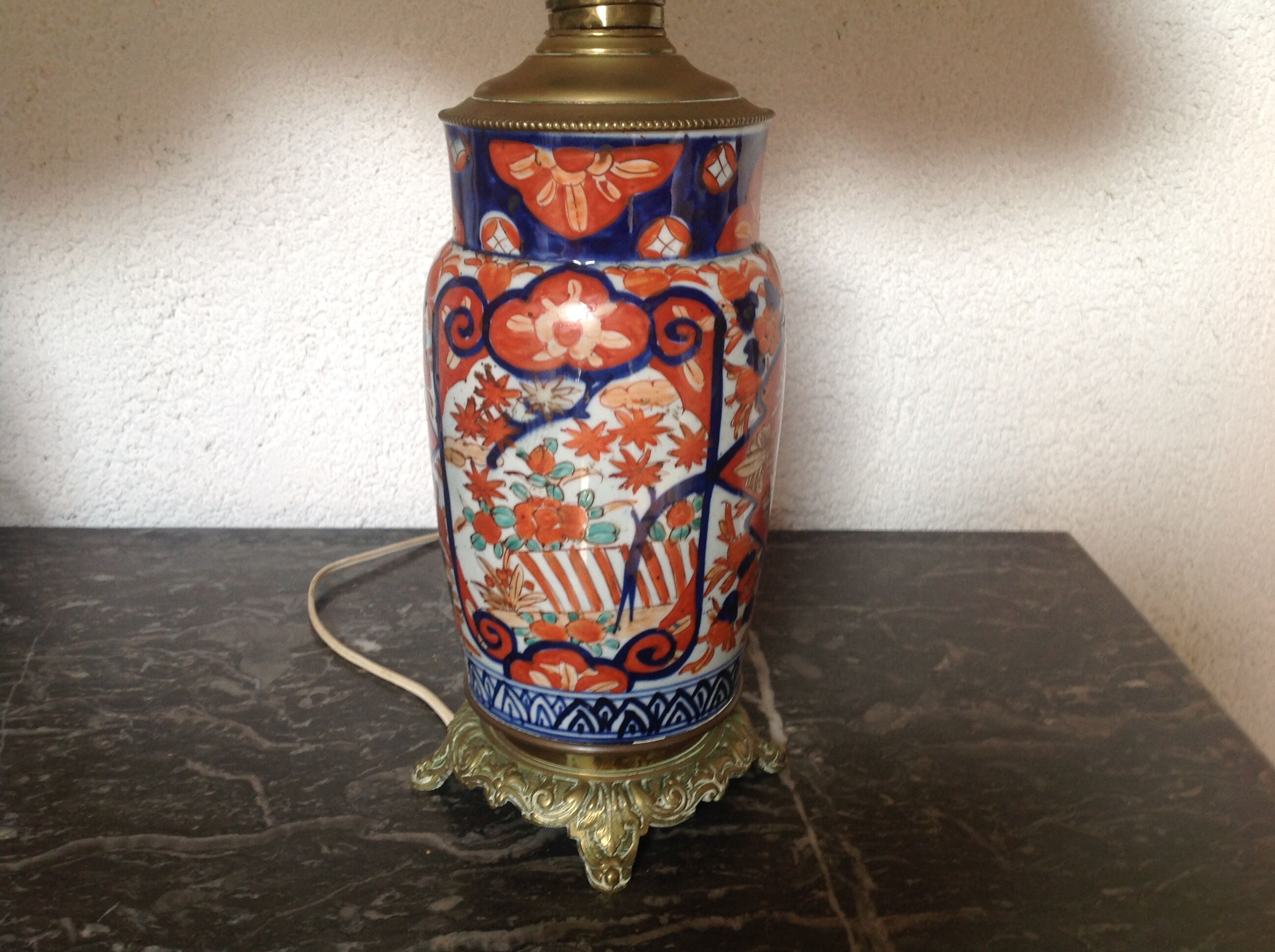 Pair of old Asian lamps