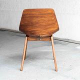 Set of 6 'Tonneau' dining chairs by Pierre Guariche