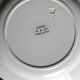A set of 6 flat plates Terre de Fer Bleu Verdun HBC.
