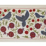 Vintage Turkish rug hand-knotted 50x91cm