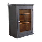 Old wooden wall showcase