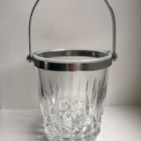 Crystal ice bucket 60s-70s