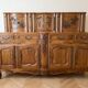 Large Provençal buffet in carved solid wood