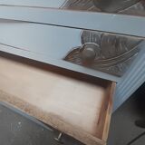 Commode Artdeco redécorée