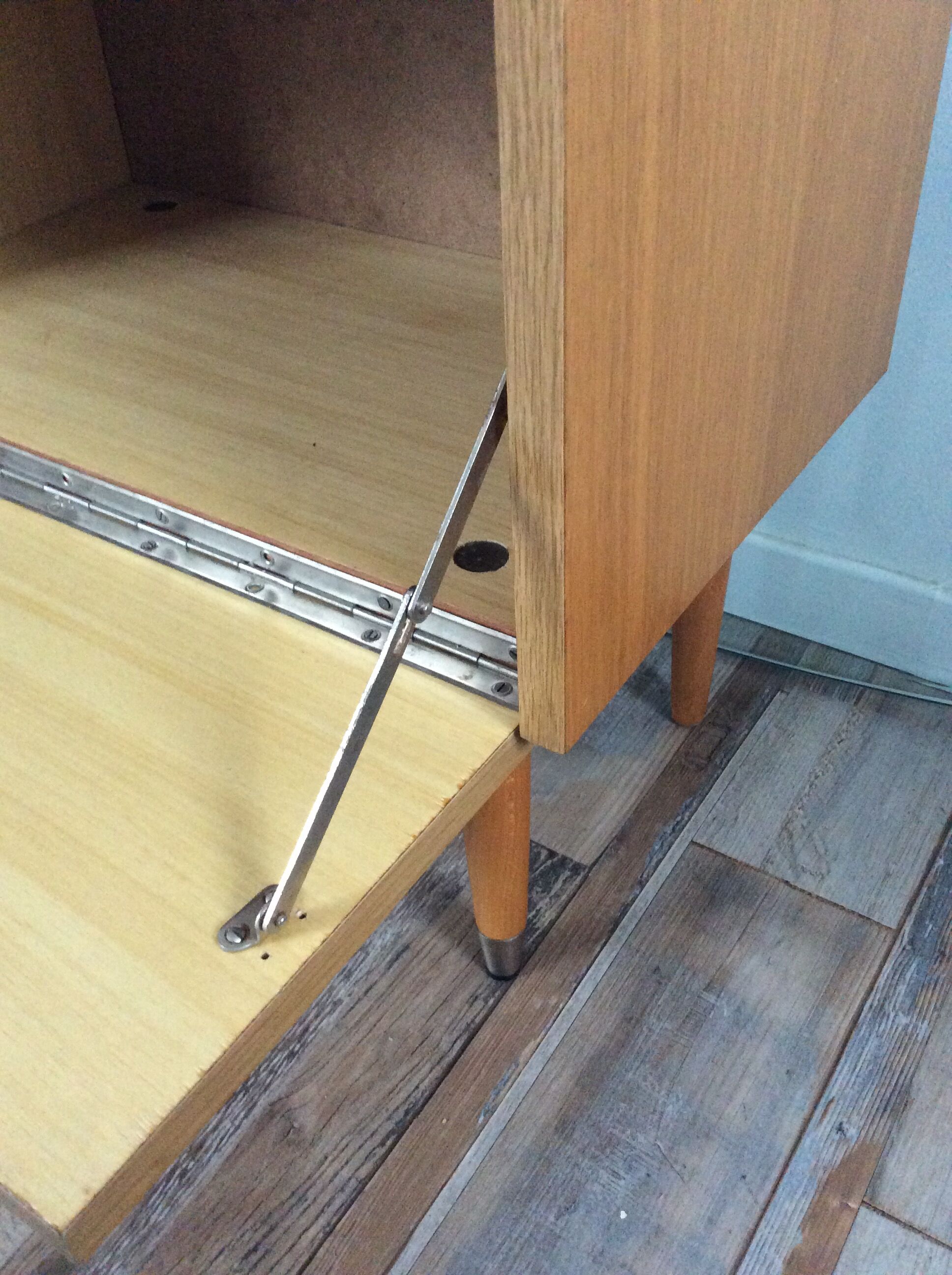 Vintage bedside table from the 70s