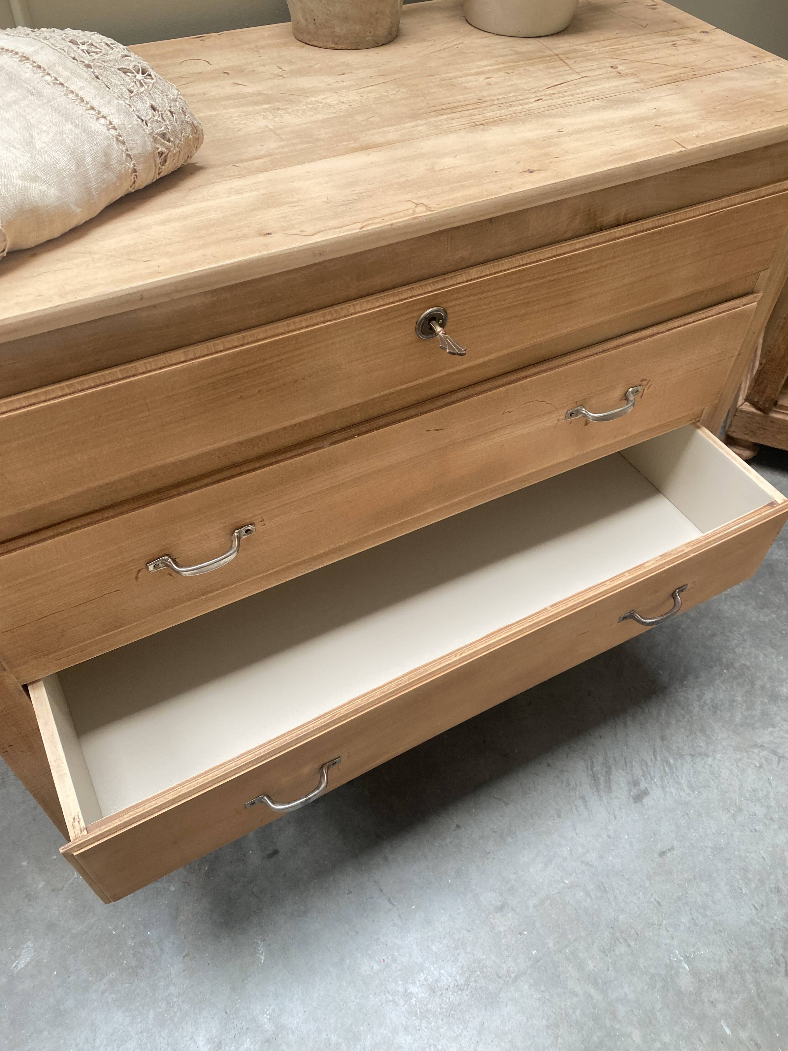 Large antique chest of drawers