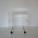 Table basse en plexiglas par M.Dumas pour Roche Bobois années 70