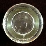 Graduated glass "Foreign" 50s moulded glass made in France