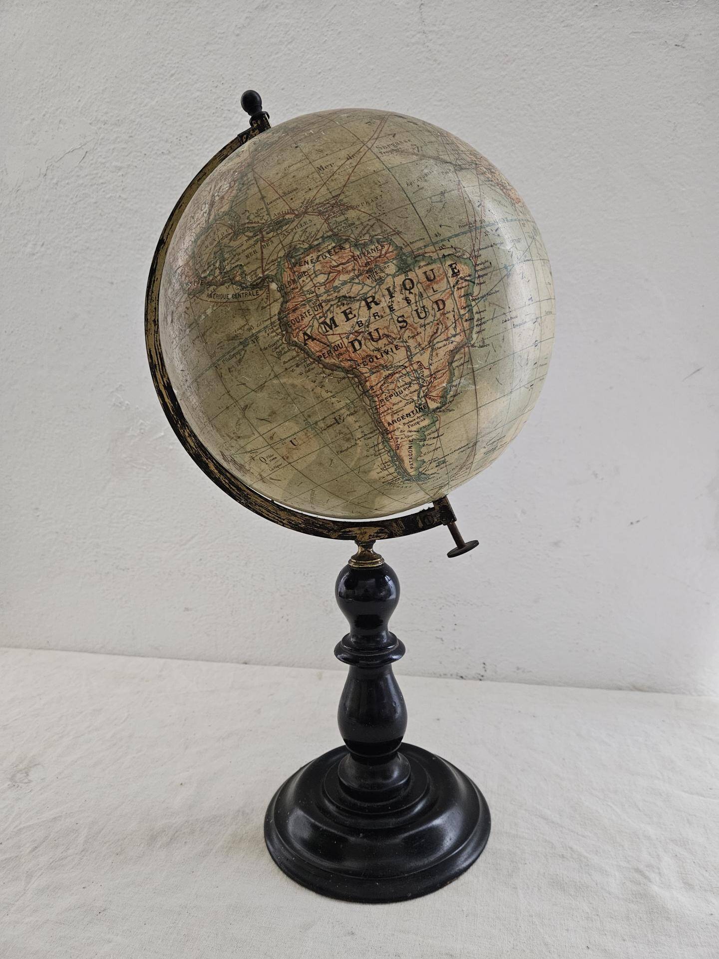 Globe terrestre Napoléon III