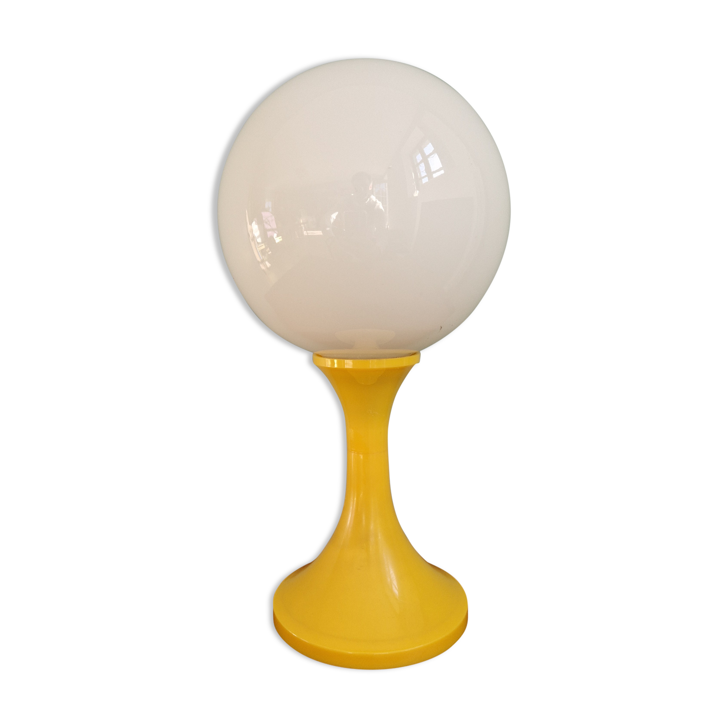 Vintage opaline lamp, 70s