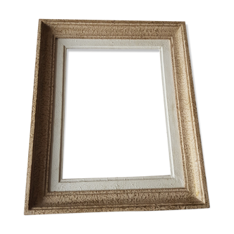 Old frame Montparnasse year 50 foliage 27x35
