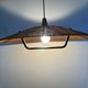Scandinavian suspension in rope and teak - ufo - 60s 70s