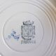3 vintage deep plates from St Amand 220645
