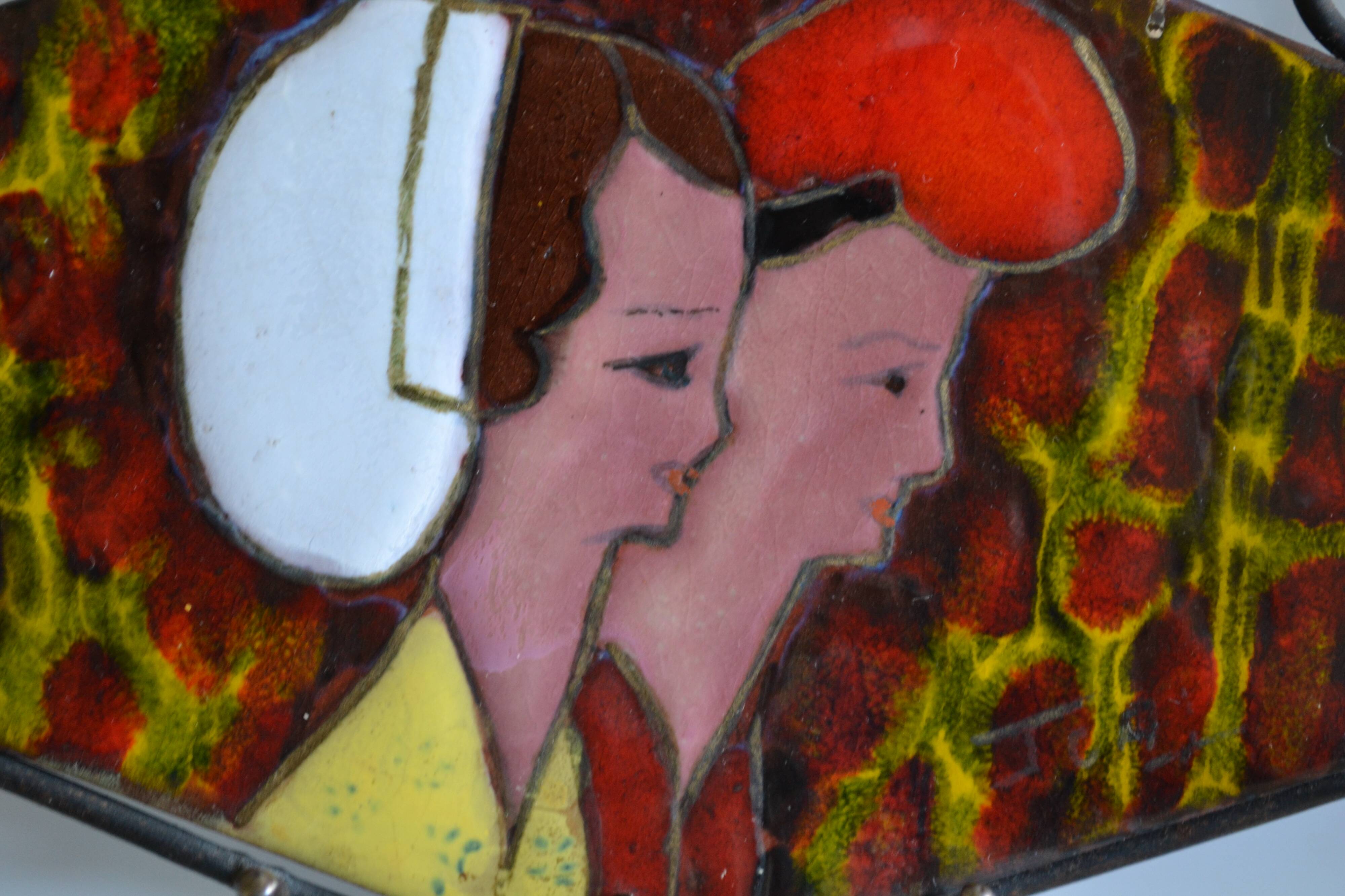 Porte cle mural vintage catalan
