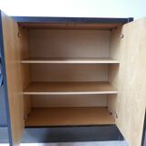 Brutalist mid-century belgium credenza