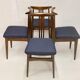 4 chaises année 60/70 M. Zieliński type 200/100B