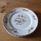 5 old Moulin des loups flat plates