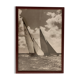 Photographie encadrée thème voilier