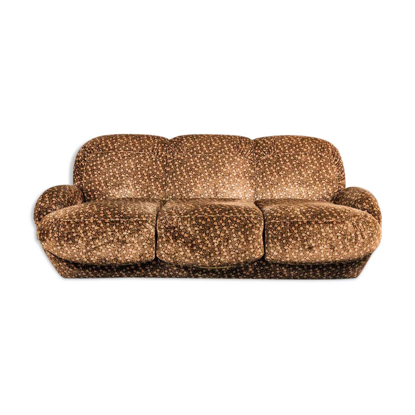 Sofa bed 3 seater floral fabric beka 70
