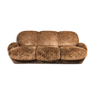 Sofa bed 3 seater floral fabric beka 70