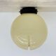 Mid-century Italian glass ceiling lamp, 1970s