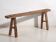 Banc ancien de style wabi sabi (c.1870) #79