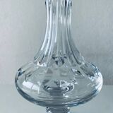 Crystal footed vase
