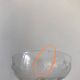 Set of 9 antique champagne glasses in engraved glass