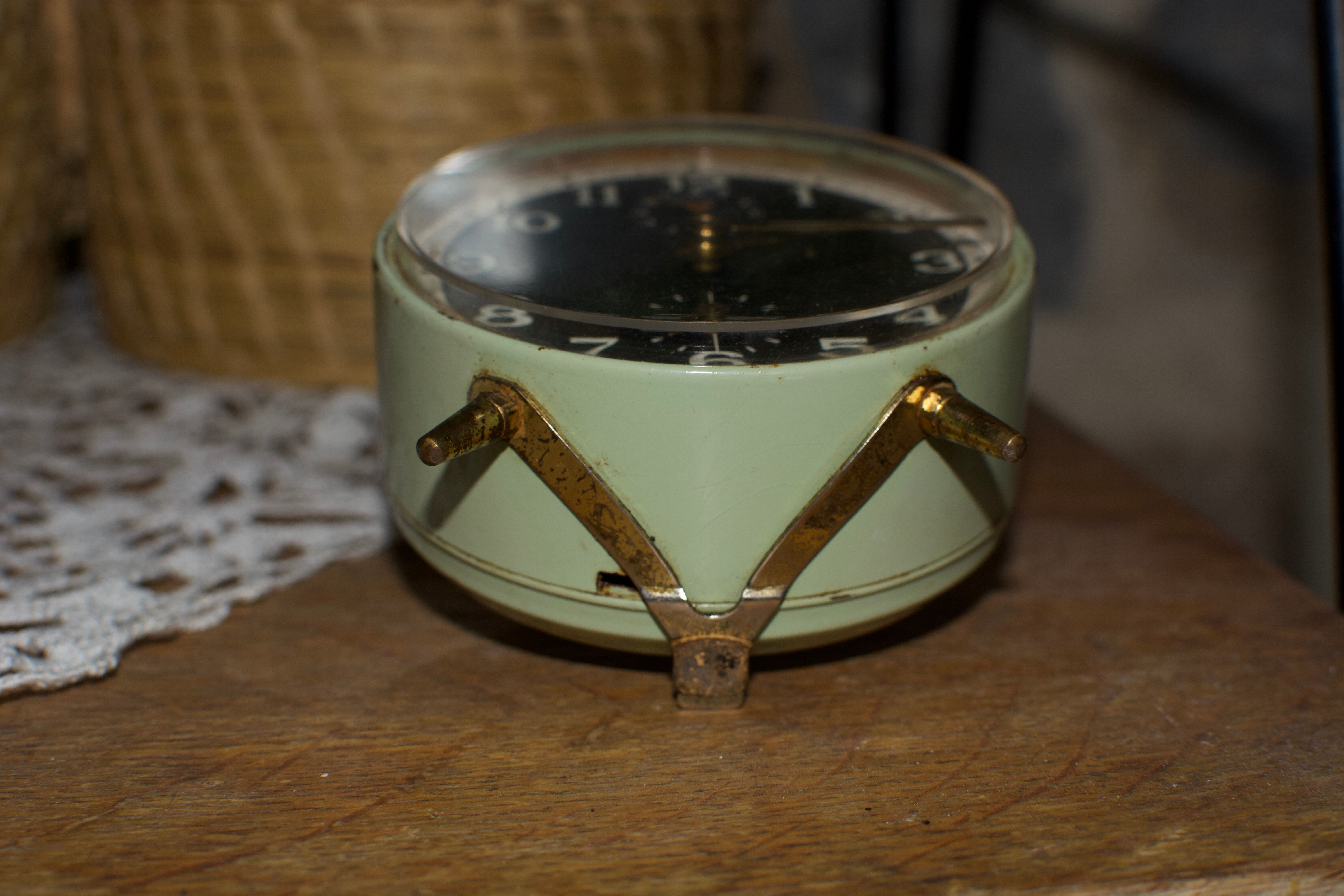 Mechanical alarm clock Mauthe Vintage