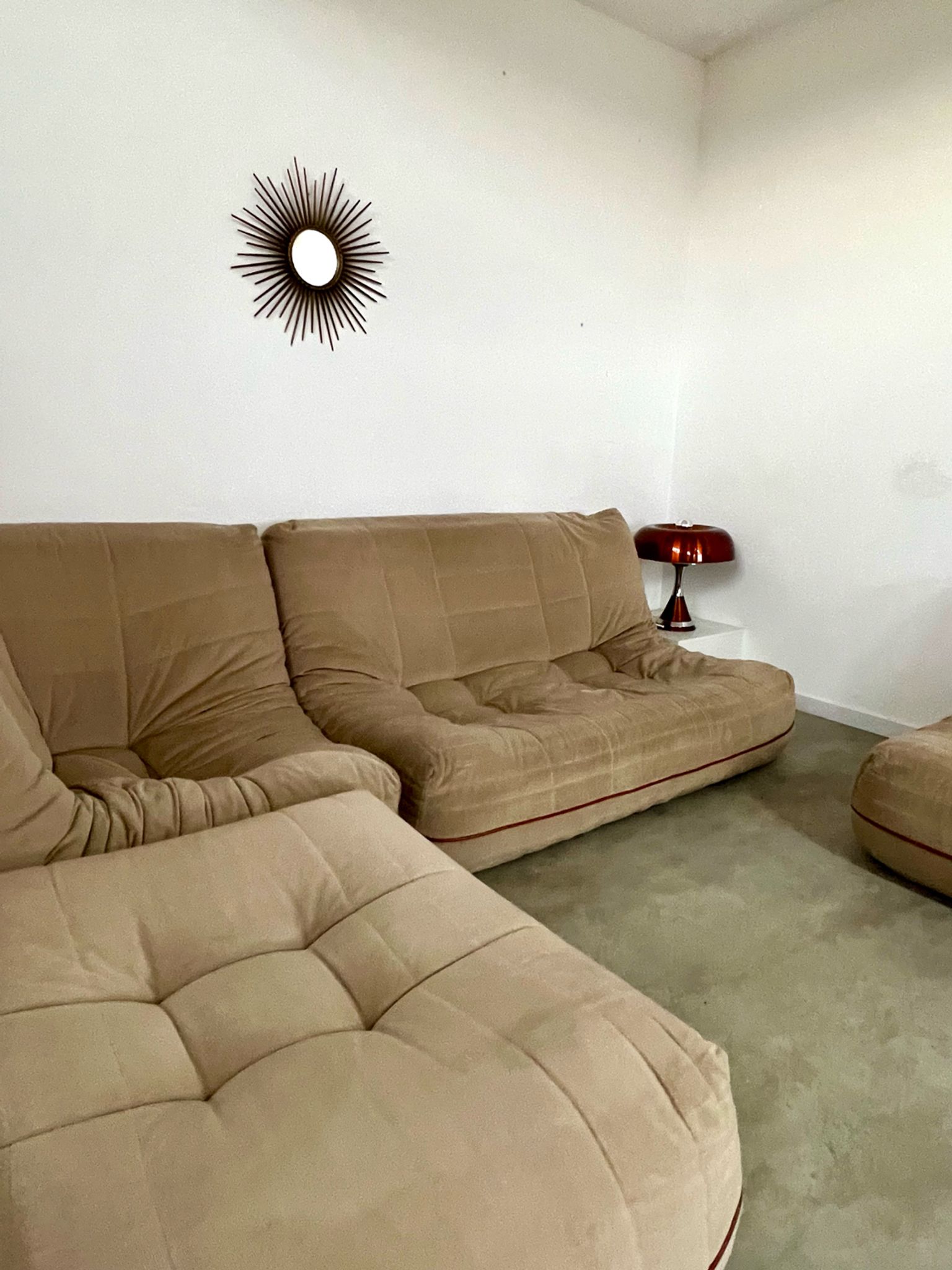 Old modular living room sofa design 60, Roche Bobois