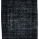 Handmade Persian Overdyed 285 cm x 369 cm Black Wool Carpet