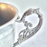 Antique pewter cup