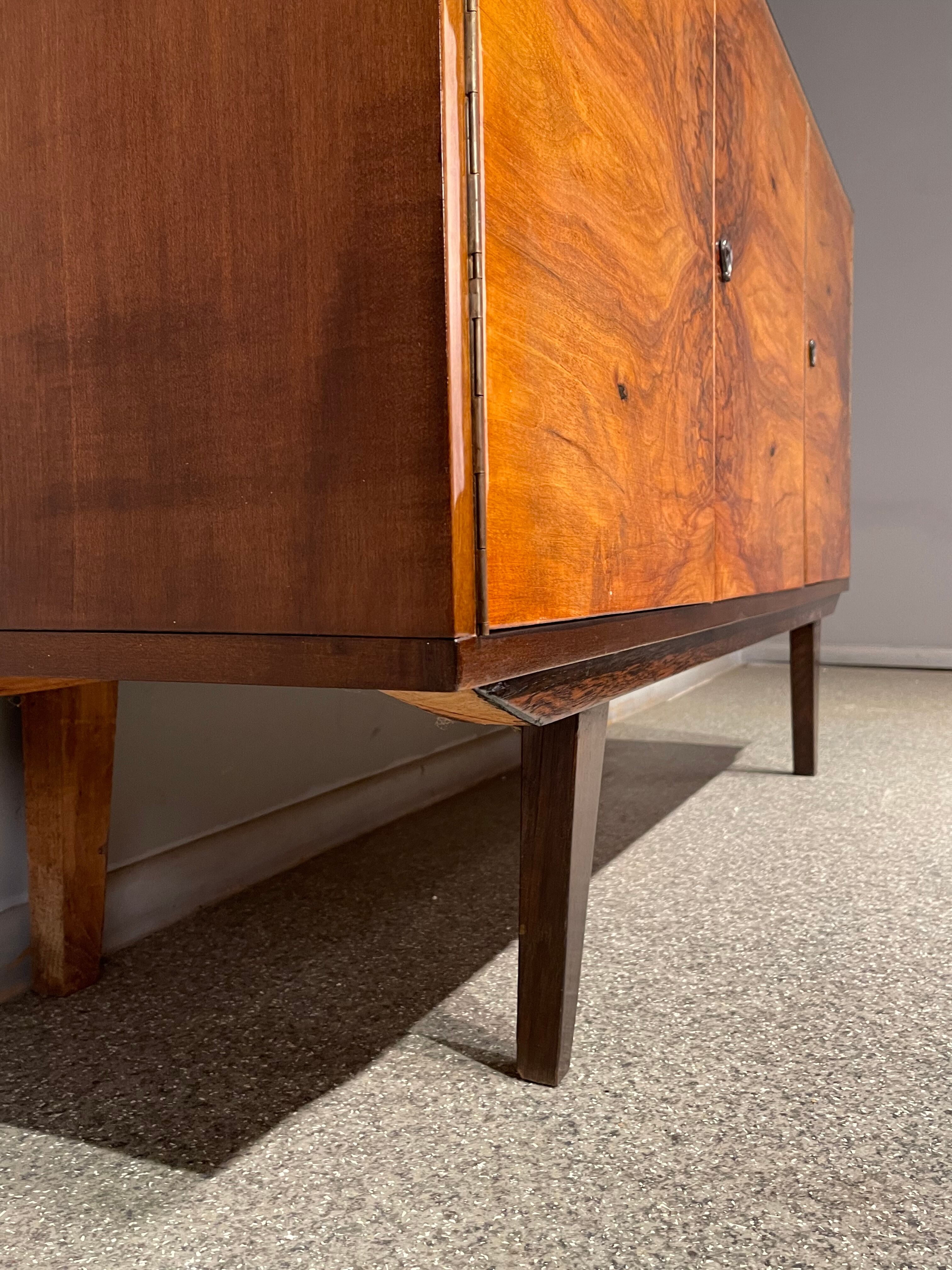 Commode plaqué walnij vintage 60'