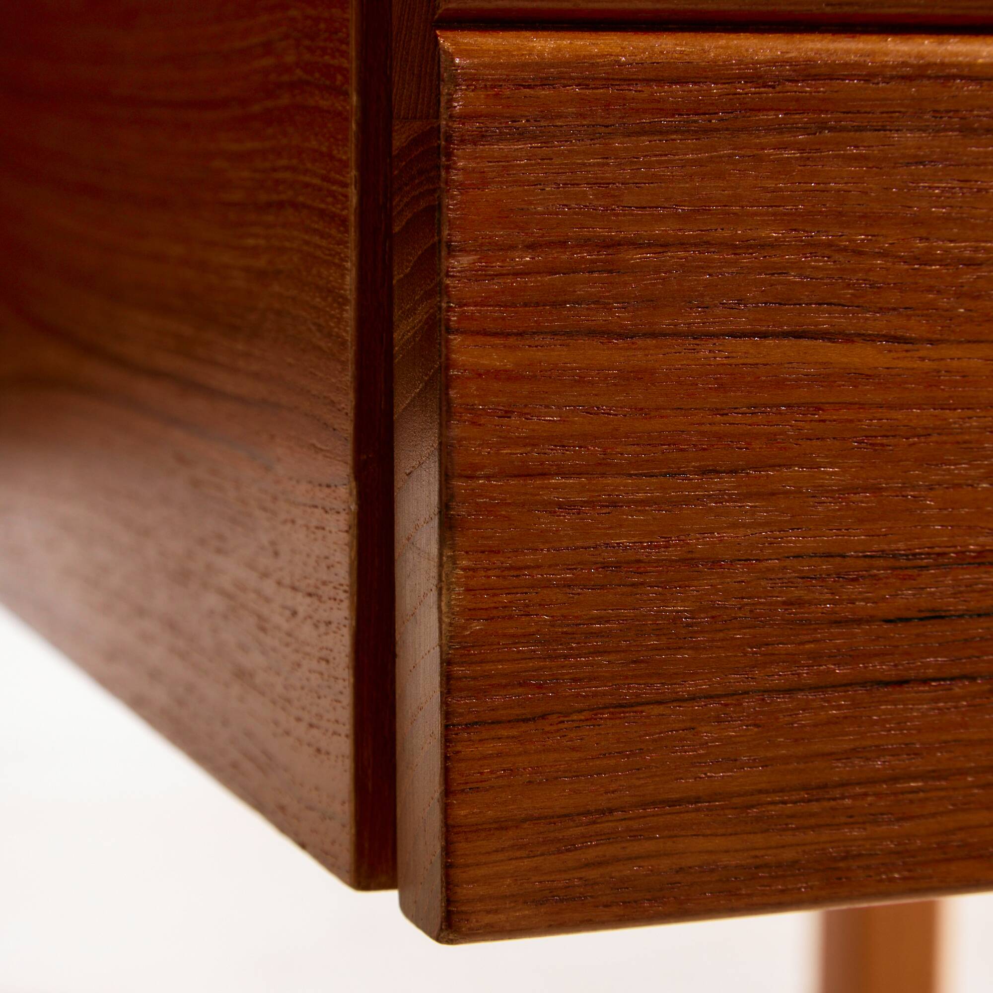 Model 33 teak desk by Christian Linneberg for Chr. Linneberg