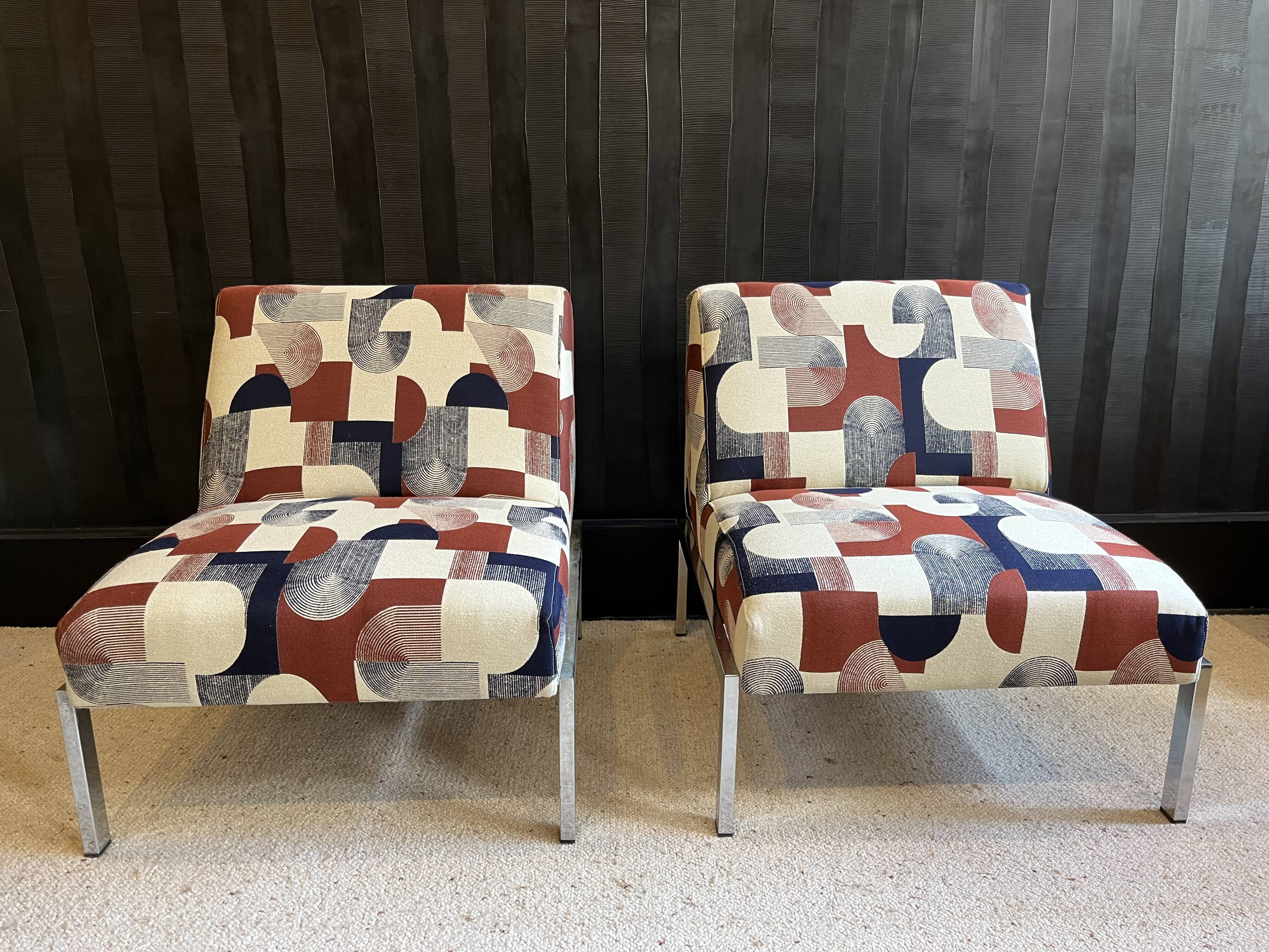 Pair of 70s armchairs