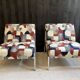 Pair of 70s armchairs