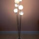 Contemporary Floor lamp in Chrome and Murano glass
