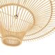 Grande suspension en osier