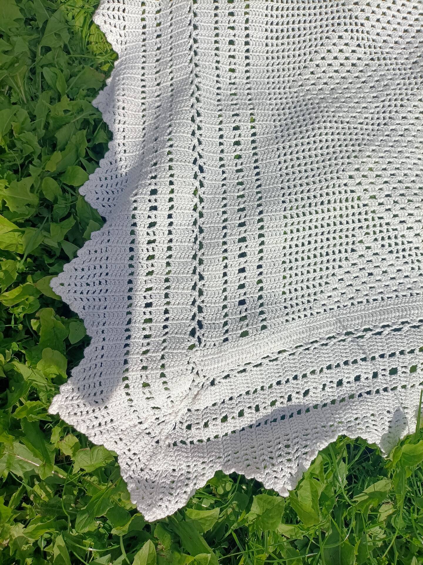 Dessus de Lit Vintage broderie