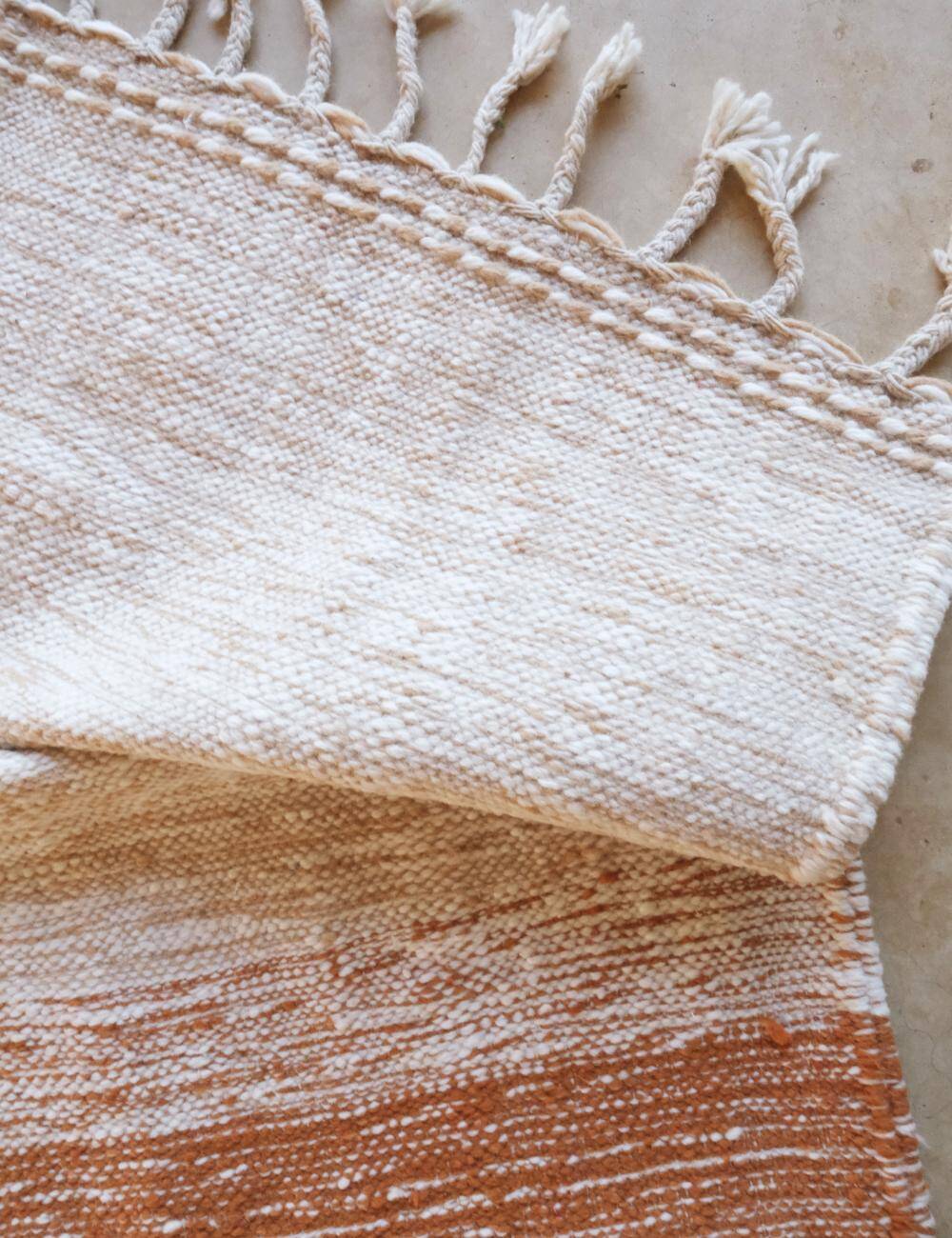 Small Berber Kilim Rug - 89 x 64 cm