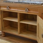 Oak buffet in the style of Charles Dudouyt, 1930s.