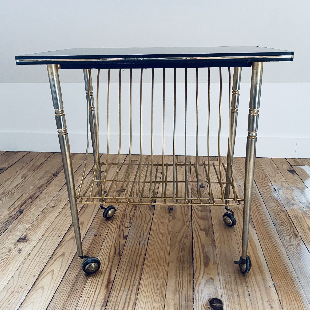 Porte-vinyles vintage