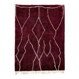 Modern Moroccan rug 2.4X1.6