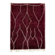 Modern Moroccan rug 2.4X1.6